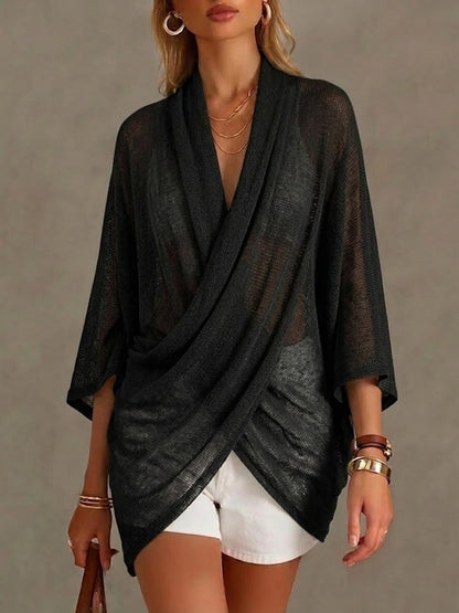 Loose, Cozy, And Lightweight Knitted Top