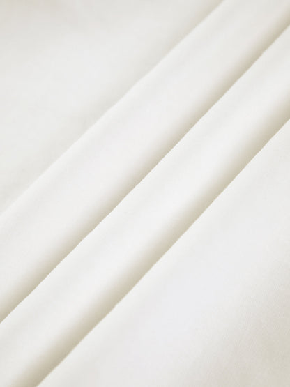 Robe courte asymétrique en coton et lin de la mer Égée