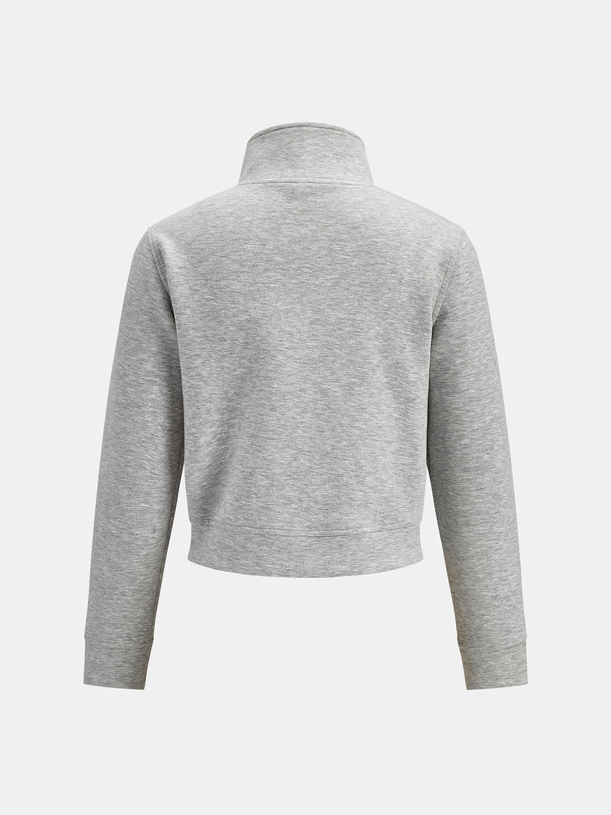 Button Detail Zip-Up Jacket
