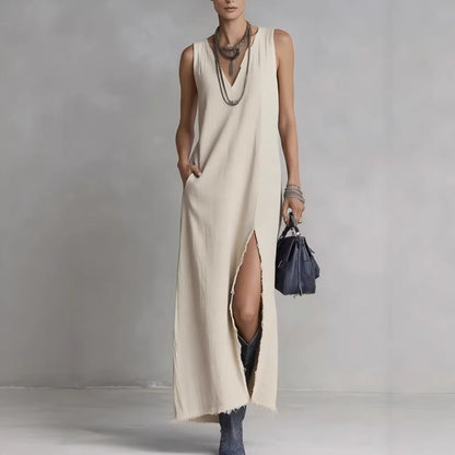 Vacation Loose Slimming Long Dress