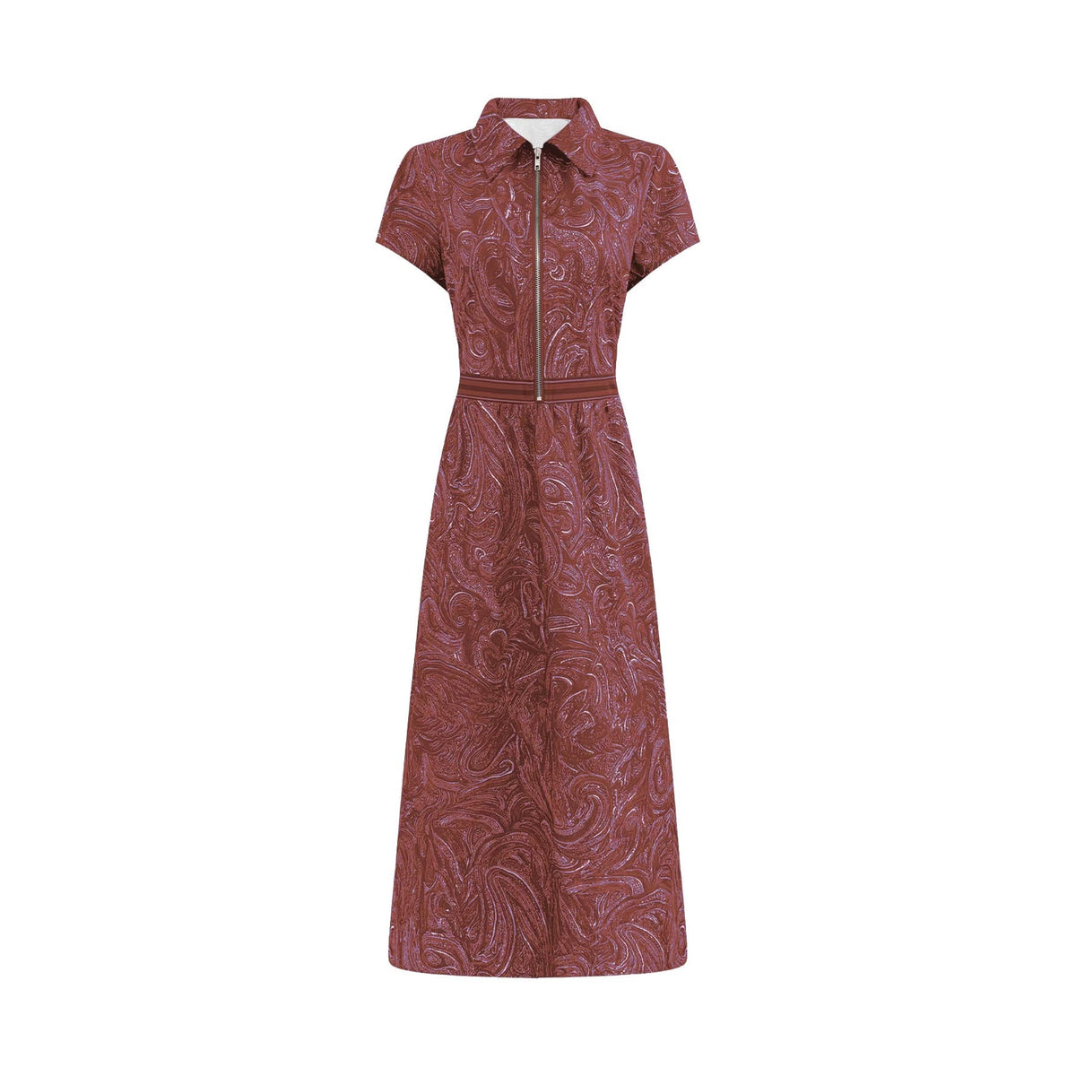 🌟 Timeless Paisley Print Maxi Dress: Effortless Elegance for Every Occasion