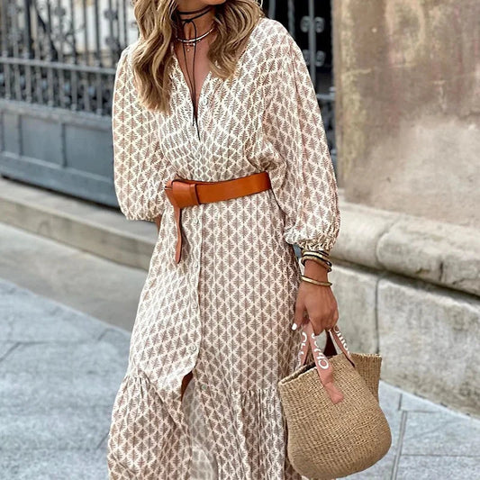 Robe féminine élégante et décontractée