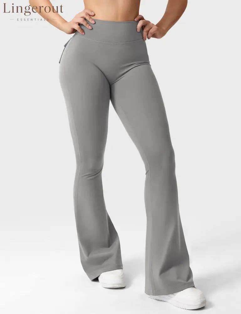 Brittany Flared Leggings with Pockets