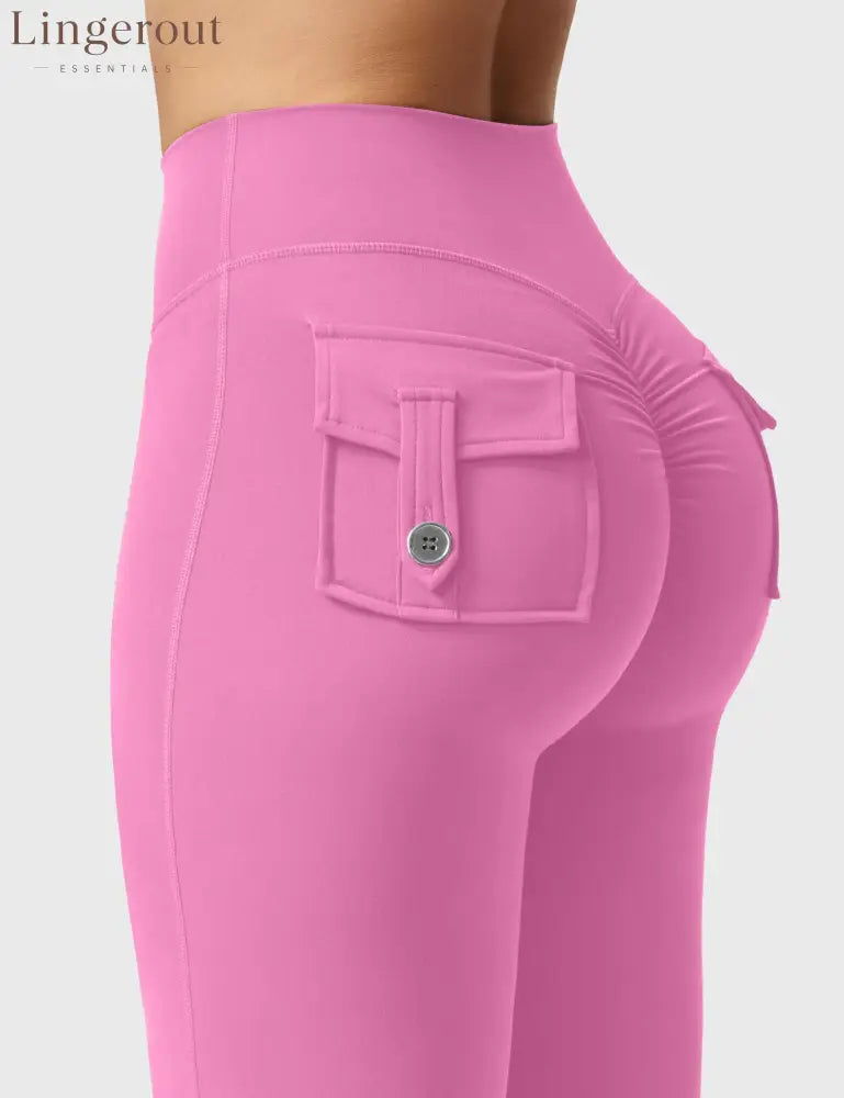 Brittany Flared Leggings with Pockets