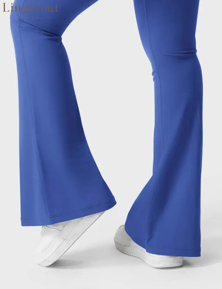 Brittany Flared Leggings with Pockets