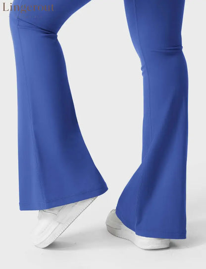 Brittany Flared Leggings with Pockets
