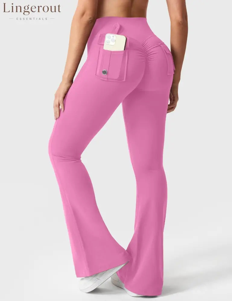 Brittany Flared Leggings with Pockets