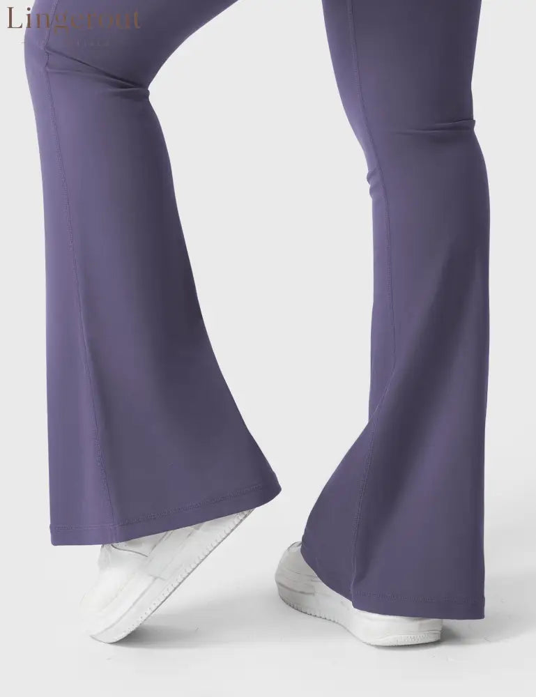 Brittany Flared Leggings with Pockets