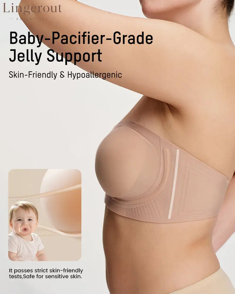 Comfort Stay-Put Anti-Slip Strapless Bra