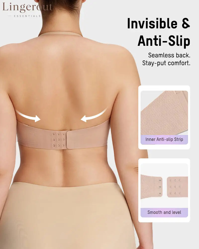 Comfort Stay-Put Anti-Slip Strapless Bra