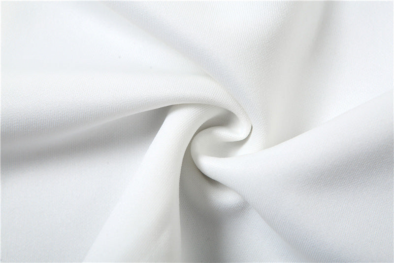 Robe mini romantique à simple nœud