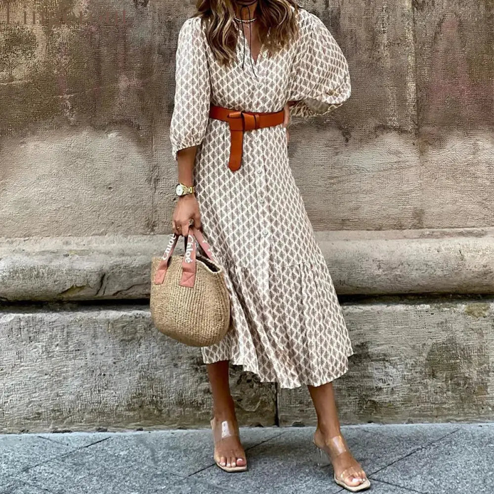 Elegant and casual women’s dress