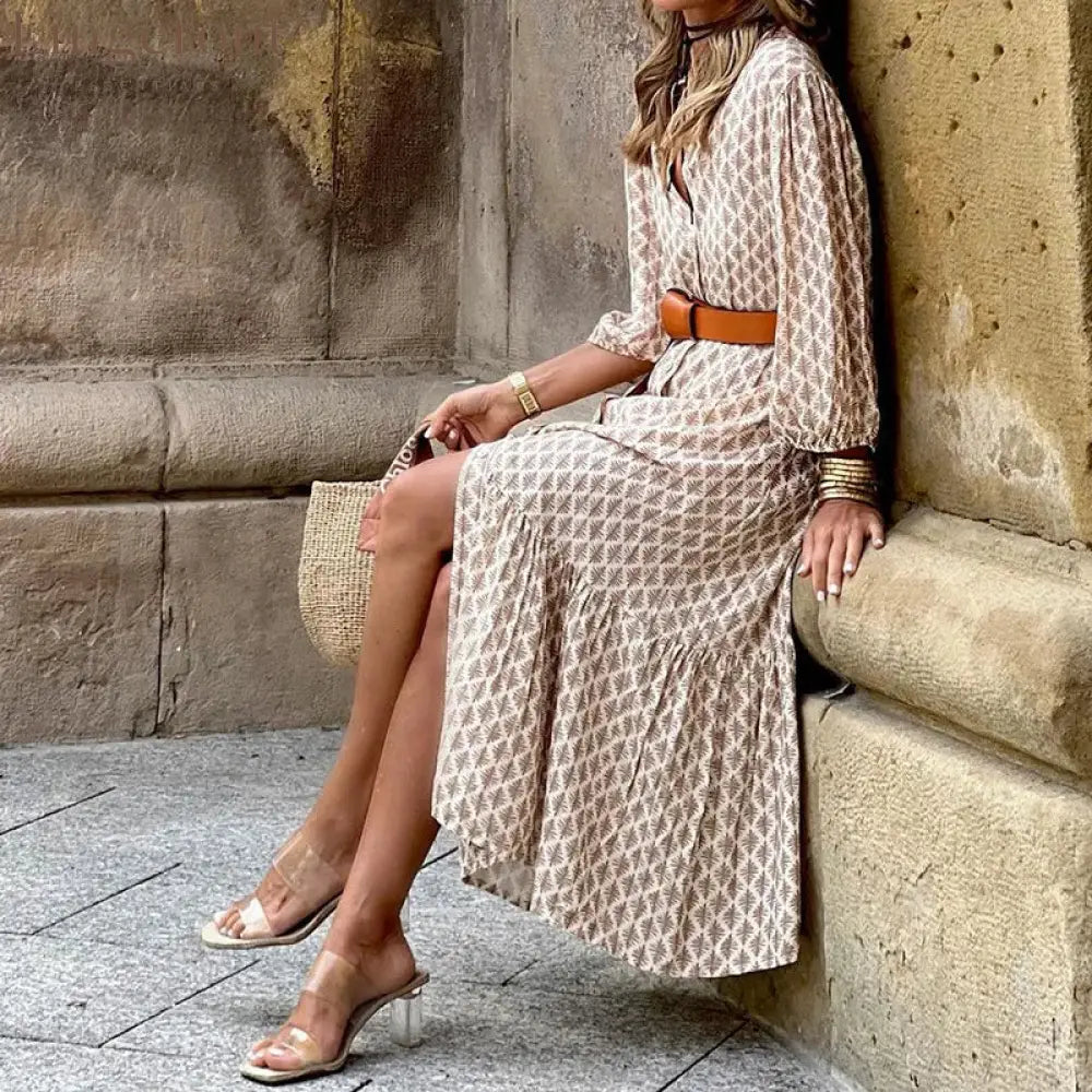 Elegant and casual women’s dress