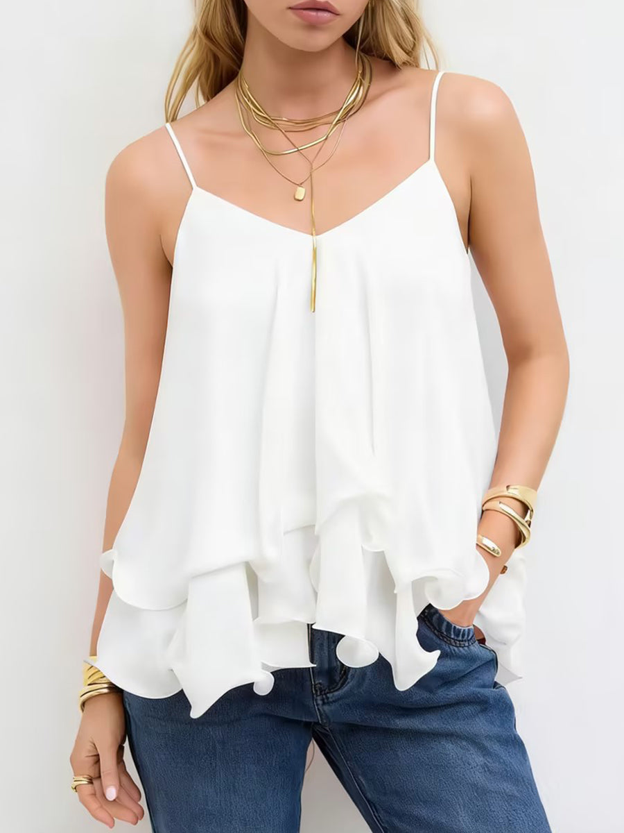 Stylish Chiffon Camisole Top