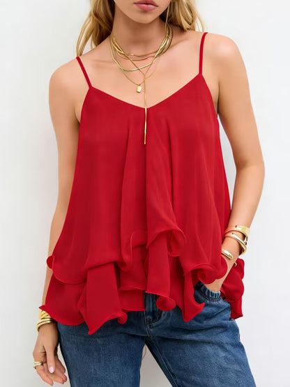 Stylish Chiffon Camisole Top