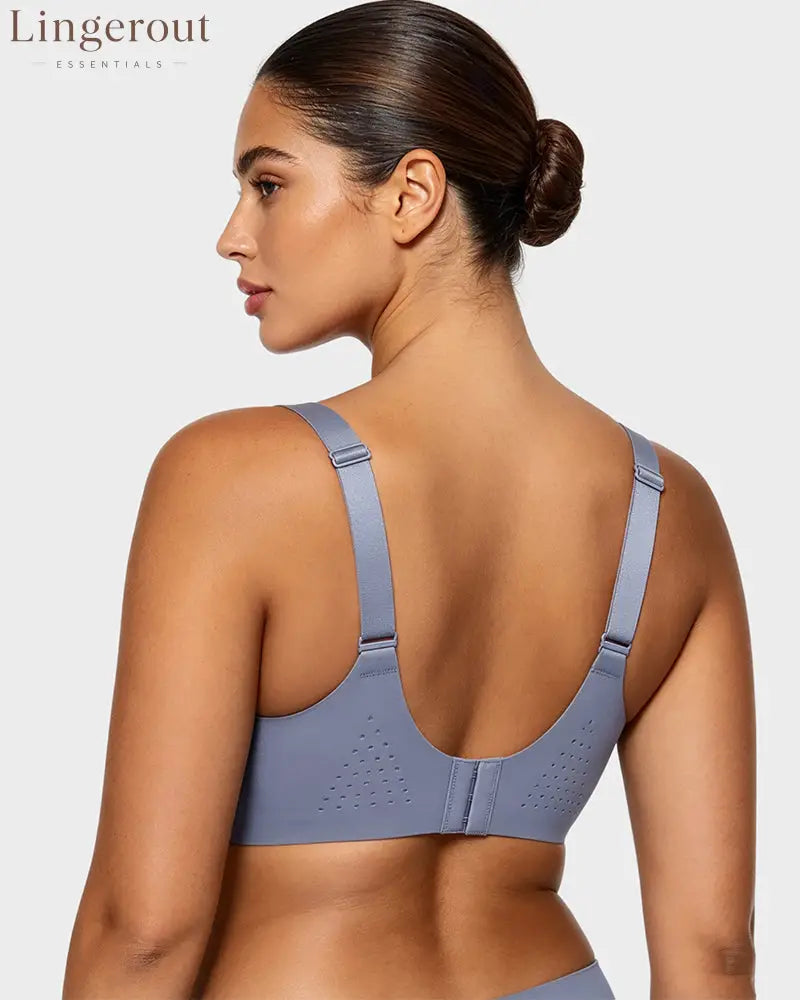 Wireless One-Piece Ventilated Sports Bra