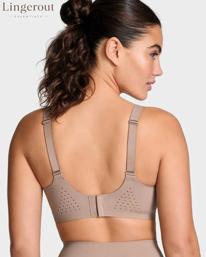 Wireless One-Piece Ventilated Sports Bra